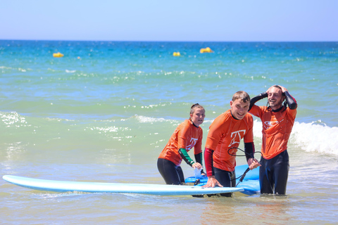 Albufeira : Surf en petit groupe - Adultes seulement