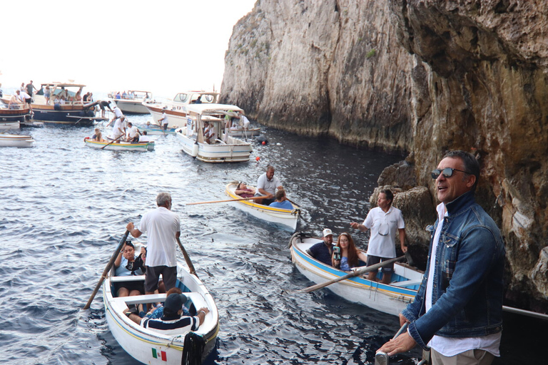 From Sorrento: Capri all inclusive with Blue Grotto visit