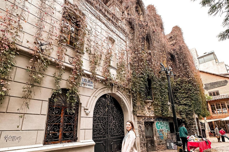 Santiago: Walking Tour with Bilingual Guide