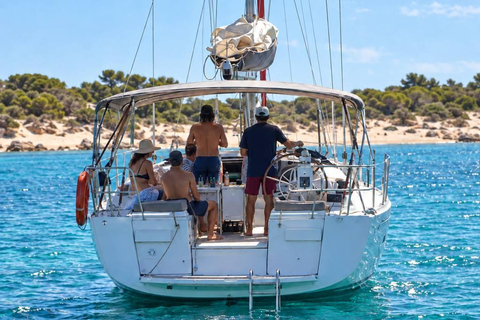 Chipiona: Private Yacht Charter with Swimming Stops