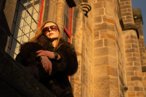 Edinburgh Photo Tour: Professional Photoshoot 2 Hour Complete Edinburgh Photoshoot (with video + B&W set)