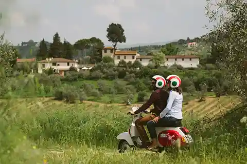 Visite privée en Vespa : Florence et ses environs