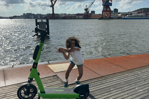 Göteborg: Private Scooter Tour mit Abholung vom Hotel