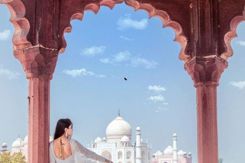 De Deli: Viagem de 1 dia ao Taj Mahal no comboio de alta velocidade Gatimaan