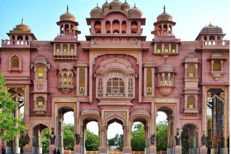 Jaipur : Visite d&#039;une jounée touristique en voiture AC avec guide