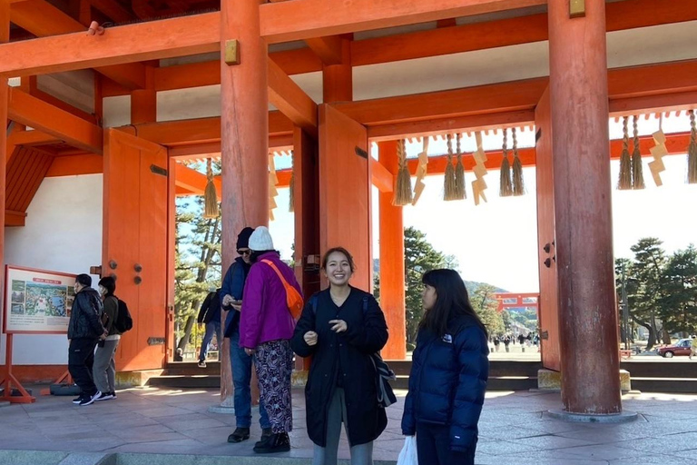 E-Bike Tour in Kyoto with Asuka, Japanese graduate student