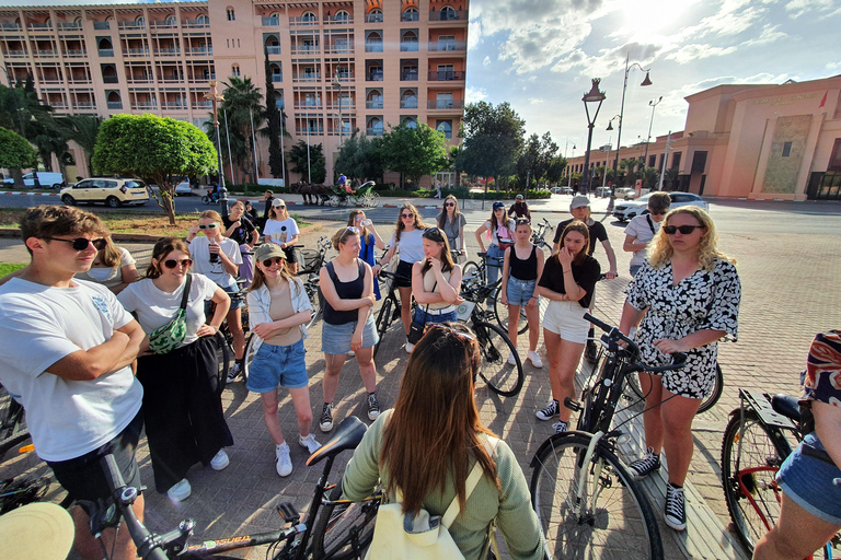 Marrakech Best Guiado City Cycling Tour em inglês ou holandês