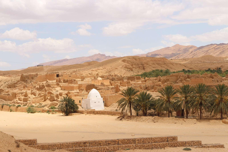 From Djerba: Tozeur Oasis, Matmata & Desert Night – 2 Days