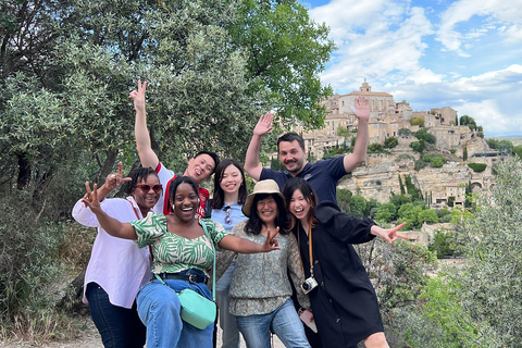 Vanuit Avignon: Hele dag Luberon markt &amp; dorpen