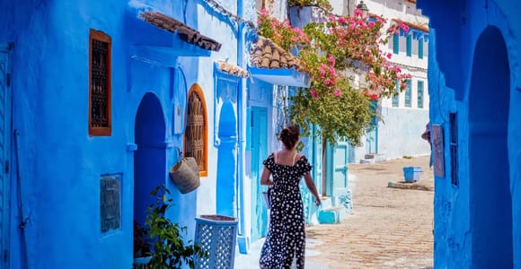 From Tangier: Chefchaouen "Blue Pearl" Guided Day Trip