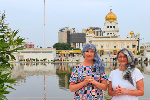 Delhi : visite guidée privée de l'ancienne et de la nouvelle ville de DelhiVisite d'une journée de l'ancienne et de la nouvelle Delhi avec billets d'entrée