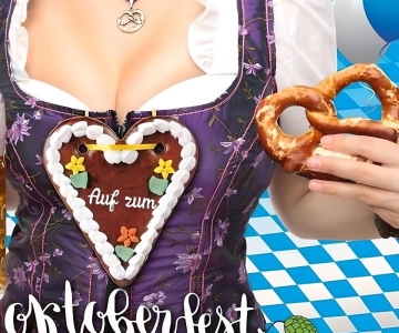 München: Oktoberfest Großes Bierzelt Abend Tischreservierung