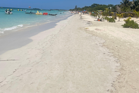 Negril 7 Miles Beach &amp; Booby Cay Boat Tour au départ de Montego Bay