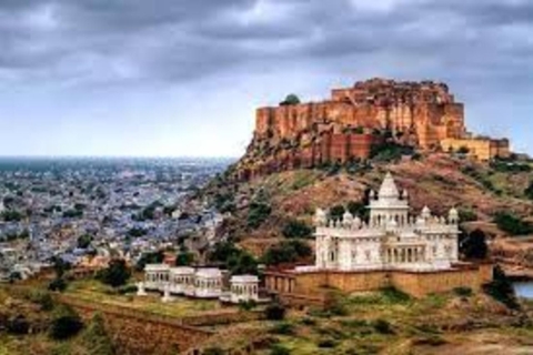 Jodhpur: Mehrangarh Fort, Jaswant Thada, und Umaid Bhawan