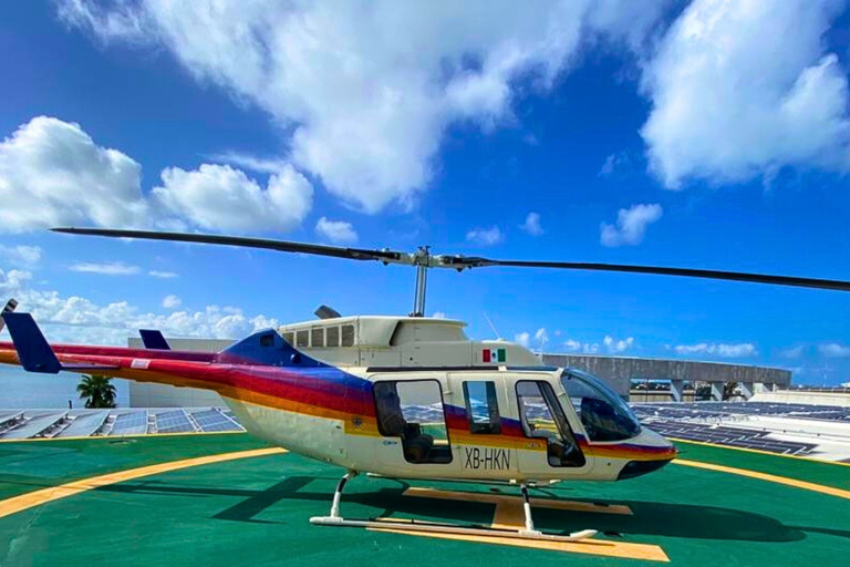 Passeio de helicóptero com tudo incluído no Celestial Chichén Itzá