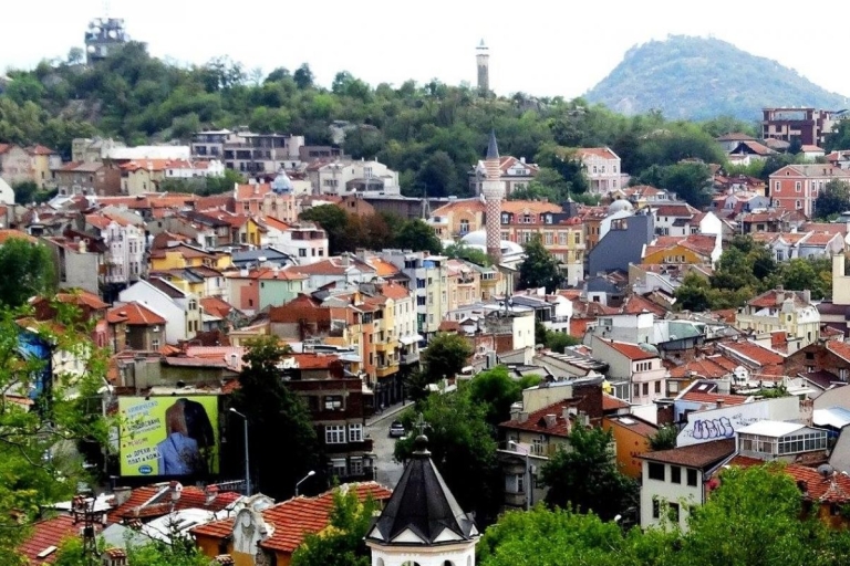 Tour privado de la ciudad de Plovdiv a pie Casco Antiguo y Estadio Antiguo