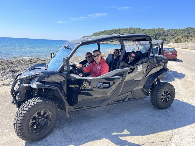 Visit Best of Korcula island winery's by 4X4 Canam buggy's in Newry