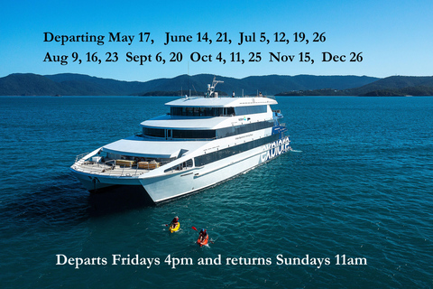 Whitsundays: 2 Nächte Small Ship CruisingCoral Sea Marina Abreise - Double