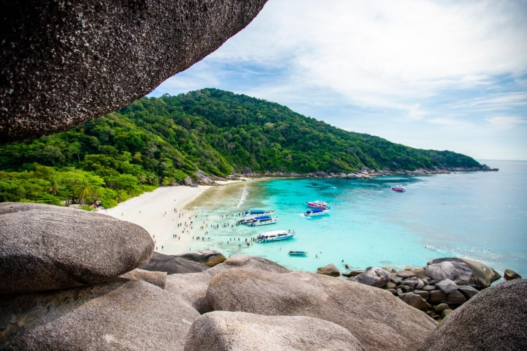 Au départ de Phuket : Voyage de luxe dans les îles Similan en catamaran à grande vitesse
