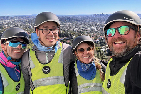 Griffith Park, Observatório, LA River: passeio de bicicleta elétrica de luxoTour particular de bicicleta elétrica pelo Griffith Park, Observatório e Rio LA