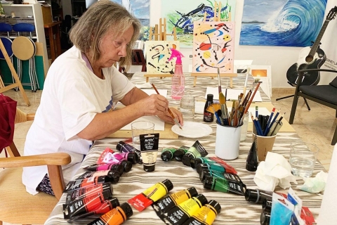Majorque : Peindre comme MiróCours de Miro l'après-midi