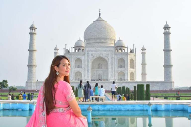 Sunrise Taj Mahal Tour from Delhi By Car - All inclusive From Agra: Tour with ONLY Professional Guide.