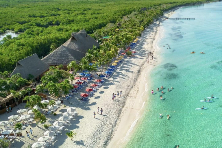Cozumel: Beach Escape: Buffet & Open Bar Included
