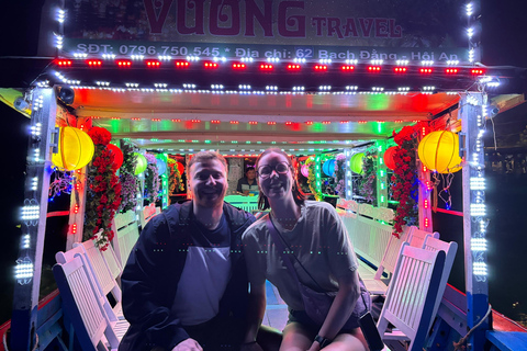 Hoi An: Lantern Boat Ride, Moonlight Bridge & Memories Show