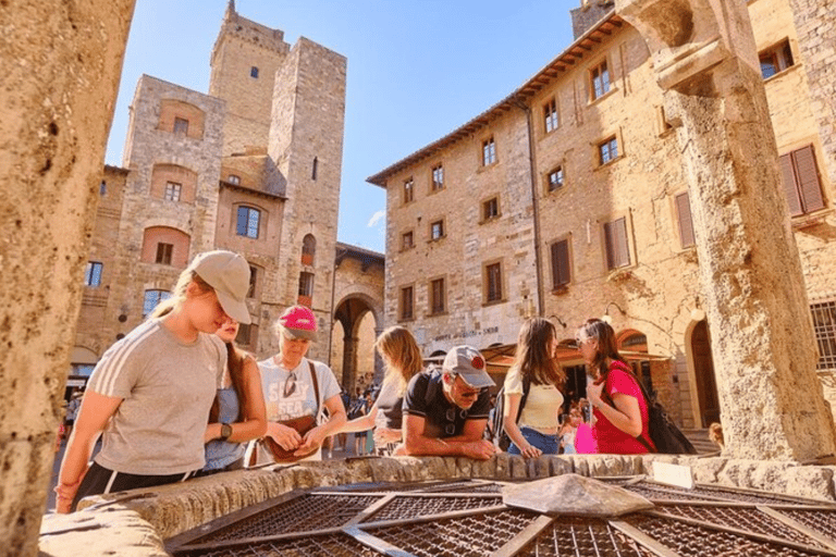 Siena, Pisa &amp; San Gimignano Tour mit Mittagessen und Weinverkostung