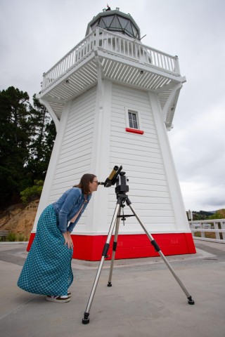 Visit From Akaroa Lighthouse Solar Explorer in Akaroa
