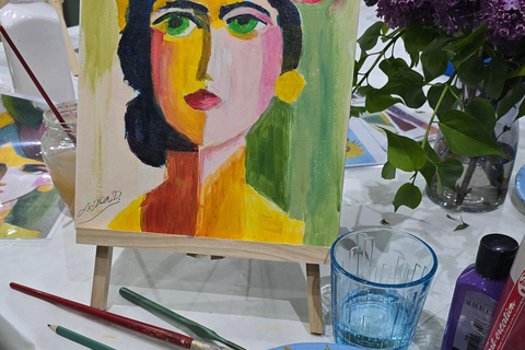 Mostar: Boutique Painting Experience in an Artist's Studio