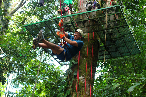 Manuel Antonio Quepos Zip Lining Tour with Lunch Quepos Titi Zip Lining Tour