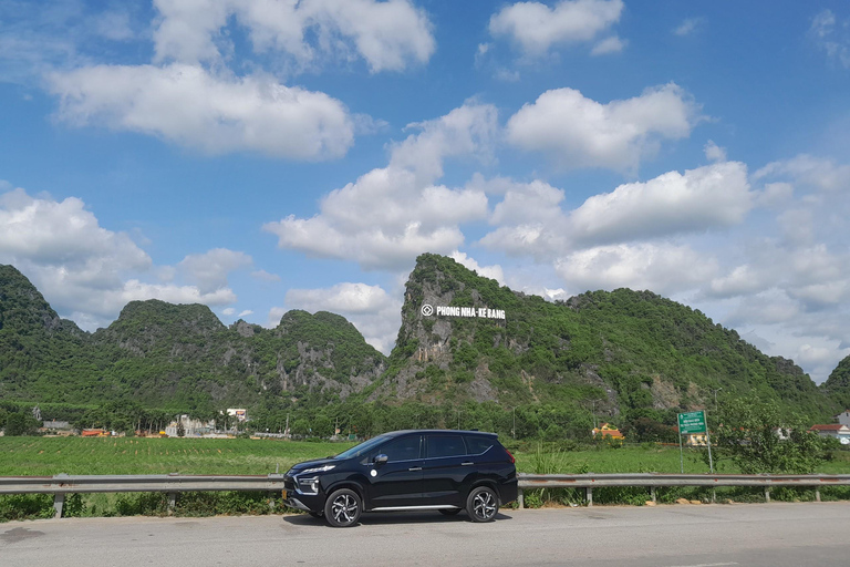 Hoi An do Phong Nha prywatnym samochodem z profesjonalnym kierowcą