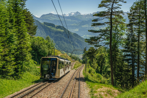 Vitznau: Train Tickets and Rigi Mineral Baths Day Ticket