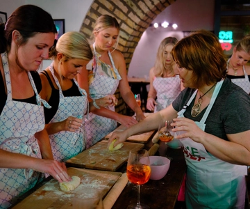 Roma: Aula de culinária de massas com coquetéis Spritz