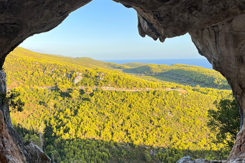 Zakynthos : Romantische Zonsondergang Tour naar Mizithres & Agalas Grot