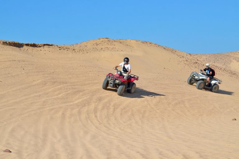 Hurghada: Sunrise Quad Bike & Blue Lagoon with Breakfast 2H Sunrise Quad Bike with Breakfast