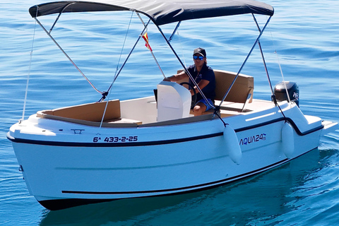 ماربيا: تأجير قوارب بدون ترخيص لمشاهدة الدلافينإيجار لمدة 30 دقيقة