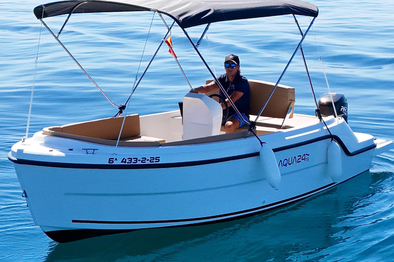 ماربيا: تأجير قوارب بدون ترخيص لمشاهدة الدلافينإيجار لمدة 30 دقيقة