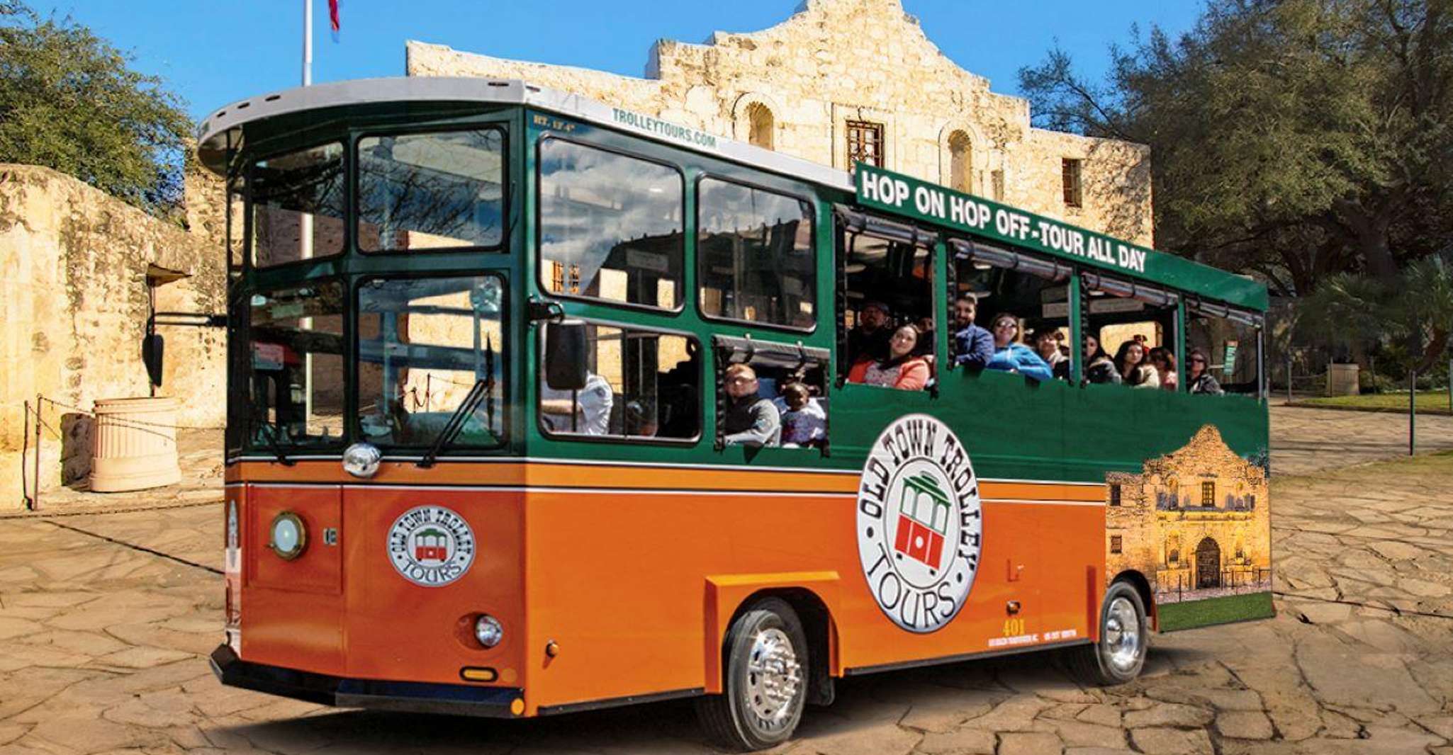 San Antonio: Hop-On Hop-Off Narrated Trolley Tour