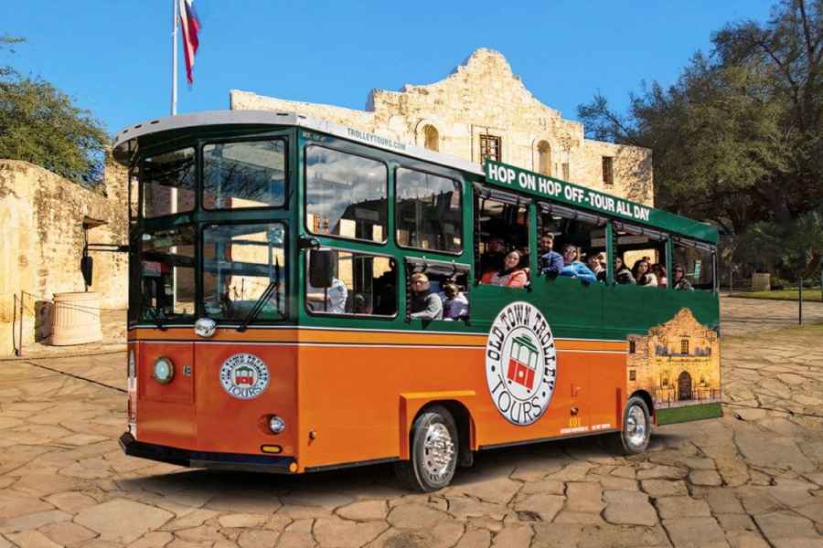 San Antonio: Hop-On/Hop-Off Narrated Trolley Tour. Foto: GetYourGuide