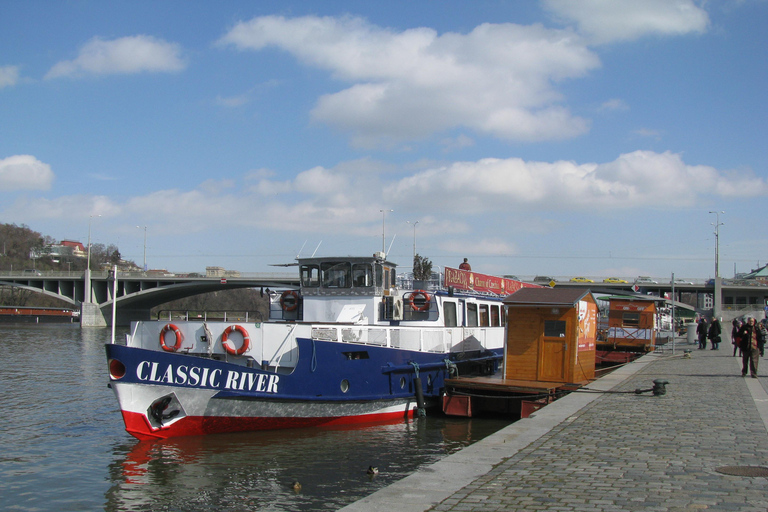 布拉格：含酒店接送的晚餐游船之旅