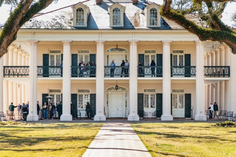 New Orleans: Oak Alley Plantation & Airboat Swamp Combo Tour Oak Alley Plantation and Small Airboat Combo Tour