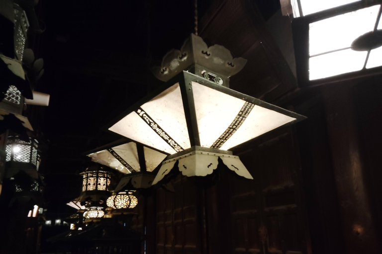 Nara: descubre la belleza atemporal en un tranquilo paseo nocturno.Nara: descubre la belleza atemporal en un tranquilo paseo nocturno