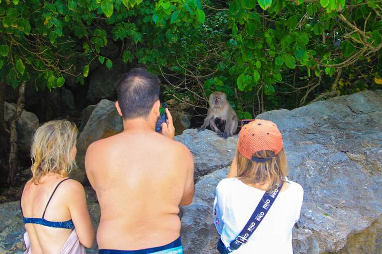 Phuket: Excursión en catamarán rápido por Phi Phi y Maya Bay