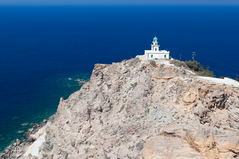 Santorini: Wycieczka z przewodnikiem o zachodzie słońca z odbiorem z hotelu