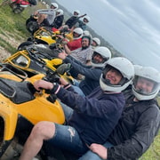 Málaga: tour en quad biplaza por tierra y río