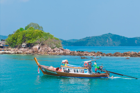 Phuket: 3 Island Private Longtail Boat Tour with Snorkeling