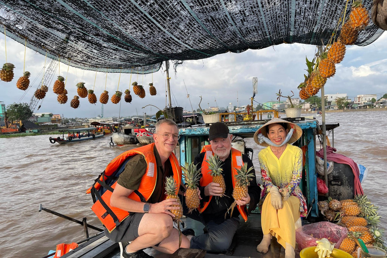 Depuis Ho Chi Minh : Le marché flottant de Cai Rang et le delta du Mékong