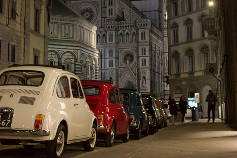 Buongiorno Fiat 500! Panoramautsikt Guidad upp Michelangelo Plaza